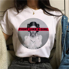 Load image into Gallery viewer, I&#39;m Not Your Babe / Fight Like a Girl / Feminist - Women&#39;s T Shirt (3 Styles) - Soveeva
