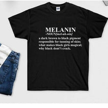 Load image into Gallery viewer, Melanin Definition - Women&#39;s T Shirt - Soveeva
