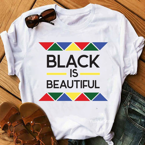 Black is Beautiful - Women's T Shirt - Soveeva