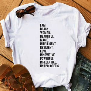 I am a Black Woman- Women's T Shirt - Soveeva