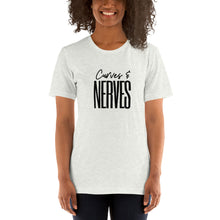 Load image into Gallery viewer, Curves &amp; Nerves Unisex T-Shirt - Soveeva
