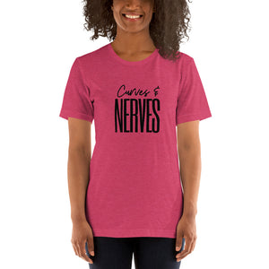 Curves & Nerves Unisex T-Shirt - Soveeva