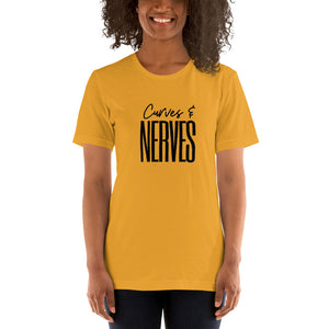 Curves & Nerves Unisex T-Shirt - Soveeva