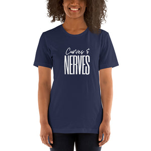 Curves & Nerves Unisex T-Shirt - Soveeva