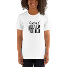 Load image into Gallery viewer, Curves &amp; Nerves Unisex T-Shirt - Soveeva
